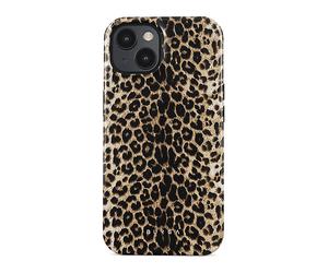 BURGA Protettiva BRGTOCASEMAGIP15PY Cover per Apple iPhone 15, Léopard