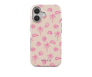 BURGA Protettiva BRGTOCASEMAGIP16BP Cover per Apple iPhone 16, Rosa