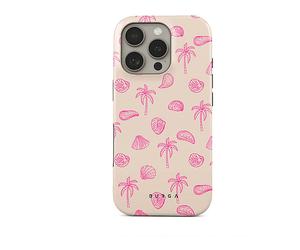 BURGA Protettiva BRGTOCASEMAGIP16PBP Cover per Apple iPhone 16 Pro, Rosa