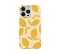 Burga, Custodia per iPhone 14 Pro Tough Antiurto modello Lemon Tart, Giallo