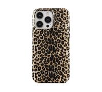 BURGA Protettiva BRGTOUGHCASEIP13PPY Cover per Apple iPhone 13 Pro, Léopard