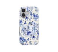 BURGA Protettiva BRGTOUGHCASEMIP16SO Cover per Apple iPhone 16, Blu