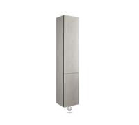 burgbad Badu Armoire haute, avec 2 portes, avec 1 tiroir intérieur, hauteur 176cm, version droite, HSIF035RF3694C0037G0196, HSIF035RF3694C0037G0196, Colorazione: Rovere decoro Merino / Rovere decoro M