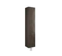burgbad Badu Armoire haute, avec 2 portes, avec 1 tiroir intérieur, hauteur 176cm, version gauche, HSIF035LF3700C0037G0196, HSIF035LF3700C0037G0196, Colorazione: Marone decor Truffle / Marone decor Tr