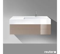 Burgbad Crono mobile con lavabo integrato, 1 scomparto estraibile, SEUW121RF1799C0001, Crono [Mobili da Bagno > Mobili con Lavabo Integrato]