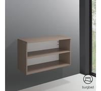 Burgbad Cube mensola, USIG080F3801, Cube giunco finitura a specchio [Mobili da Bagno > Mobili Complementari]