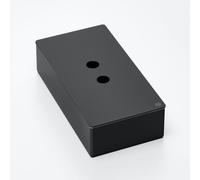 Burgbad divisorio interno scatola grande con coperchio, ACBX013, Universal nero [Mobili da Bagno > Accessori per Mobili da Bagno]