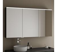 Burgbad Eqio armadietto a specchio, 3 ante, SPGS140LF6584, Eqio [Armadietti a Specchio > Armadietti a Specchio]