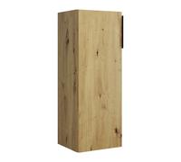 burgbad Eqio Armoire mi-haute 1 porte, charnières à gauche, 960x350x320mm, UH3525LF5662G0252, UH3525LF5662G0252, Colorazione: Rovere decoro Urban / Rovere decoro Urban, fascia maniglia Nero Opaco G025