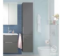 Burgbad Eqio colonna, 2 ante, HSBA035RF2010G0146, Eqio [Mobili da Bagno > Colonne]