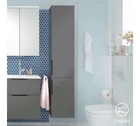 Burgbad Eqio colonna, 2 ante, HSBA035RF2010G0200, Eqio [Mobili da Bagno > Colonne]
