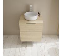 Burgbad Eqio mobile con top, 2 scomparti estraibili, WXXH060F3180G0146, Eqio [Mobili da Bagno > Mobili Lavabo]