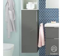 Burgbad Eqio pensile, 1 anta, UH3525LF2010G0146, Eqio [Mobili da Bagno > Mobili Complementari]