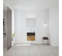 Burgbad Fiumo 2.0 mobile con lavabo, con armadietto a specchio, SHGX062LF6928FOT56C0001G0223, Fiumo 2.0 [Mobili da Bagno > Set Mobili da Bagno]