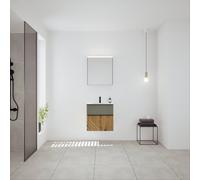 Burgbad Fiumo 2.0 mobile con lavabo, con armadietto a specchio, SHGY062LF6928FOT62C0001G0200, Fiumo 2.0 [Mobili da Bagno > Set Mobili da Bagno]