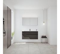 Burgbad Fiumo 2.0 mobile con lavabo integrato, con armadietto a specchio, SHGX122F6925FOT56C0001G0200, Fiumo 2.0 [Mobili da Bagno > Set Mobili da Bagno]