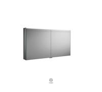 burgbad Fiumo armoire de toilette, avec éclairage LED horizontal, 1206mm, SPIY121, SPIY121