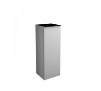 burgbad Fiumo armoire mi-hauteur, avec 1 porte, charnière de porte à droite, 960 x 350mm, UHEH035RF3958G0223, UHEH035RF3958G0223, Colorazione: Grafite morbida opaca / Grafite morbida opaca, maniglia b