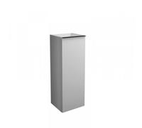 burgbad Fiumo armoire mi-hauteur, avec 1 porte, charnière de porte à droite, 960 x 350mm, UHEK035RF3959G0223, UHEK035RF3959G0223, Colorazione: Rovere decor Cashmere / Rovere decor Cashmere, maniglia b