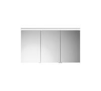 burgbad Lin20 armoire de toilette avec éclairage LED et éclairage LED du lavabo, 3 portes, porte du milieu à gauche, 1200x700x170mm, SPQL120RF5357, SPQL120RF5357, Colorazione: Esche Dekor Cappuccino