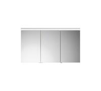 burgbad Lin20 armoire de toilette avec éclairage LED et éclairage LED du lavabo, 3 portes, porte du milieu butée à droite, 1200x700x170mm, SPQL120LF5353, SPQL120LF5353, Colorazione: Arredamento urbano