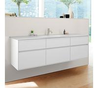 Burgbad RC40 Solitaire mobile con lavabo, 5 scomparti estraibili, SGAT160F4500A0066, RC40 Solitaire [Mobili da Bagno > Mobili con Lavabo Integrato]