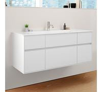 Burgbad RC40 Solitaire mobile con lavabo, 6 scomparti estraibili, SGAE120F4514C0001, RC40 Solitaire [Mobili da Bagno > Mobili con Lavabo Integrato]