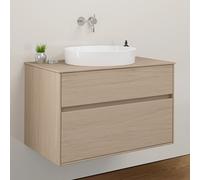 Burgbad RC40 Solitaire mobile sottolavabo, 2 scomparti estraibili, SGBH080F4608A0275, RC40 Solitaire [Mobili da Bagno > Mobili Lavabo]