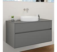 Burgbad RC40 Solitaire mobile sottolavabo, 2 scomparti estraibili, SGBH100F4511A0109, RC40 Solitaire [Mobili da Bagno > Mobili Lavabo]