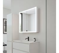 Burgbad RL20 armadietto a specchio, 2 ante, SPVK080F6947G0291, RL20 [Armadietti a Specchio > Armadietti a Specchio]