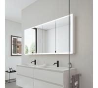 Burgbad RL20 armadietto a specchio, 4 ante con apertura in vetro trasparente, SPVM160F6947G0291, RL20 [Armadietti a Specchio > Armadietti a Specchio]