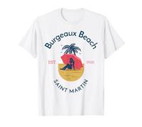 Burgeaux Beach Saint Martin SINT Maarten Maglietta