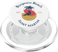 Burgeaux Beach Saint Martin Sint Maarten PopSockets PopGrip per MagSafe