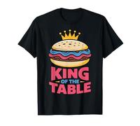 Burger Crown Design, Il re della tavola Maglietta