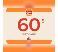 Burger King Gift Card 60 USD Key - UNITED STATES