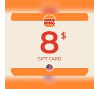 Burger King Gift Card 8 USD Key - UNITED STATES