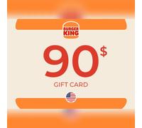 Burger King Gift Card 90 USD Key - UNITED STATES