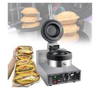 Burger Machine elettrica, Burger Machine con gelati commerciali per uso domestico, padella da 50 a 300 corone, riscaldamento a doppia faccia