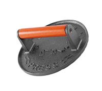 Burger Smasher - Pressa per carne e barbecue, Patty Meat Smasher in ghisa | Flat Top Griddle Grill Cooking BBQ Smasher con manico ergonomico per feste in spiaggia, caffetteria, cucina