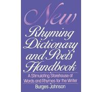 Burges Johnson New Rhyming Dictionary and Poet's Handbook (Tascabile)