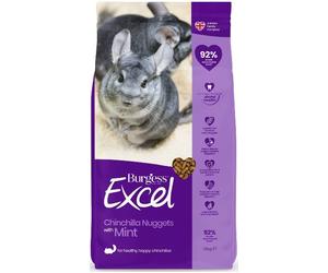 Burgess Excel - Chincillà con Pepite alla Menta da 1,5 Kg