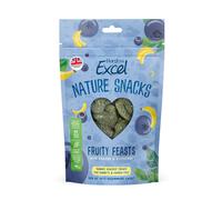 Burgess Excel Nature Snacks Fruity Feasts per conigli e porcellini d'India - Set %: 3 x 60 g