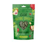 Burgess Excel Nature Snacks Herby Hearts per conigli e porcellini d'India - 60 g