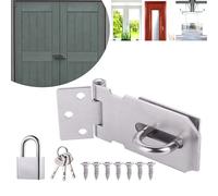 Burglar-Proof Casa Porta Fermaglio Blocco Cancello Bullone Capanno Fermo Padlock