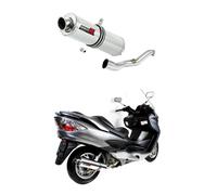 DOMINATOR Terminale di Scarico Marmitta Silenziatore ST compatibile con BURGMAN 400 2007-2016