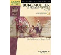 Burgmüller - 25 Progressive Studies, Opus 100 (Tascabile)