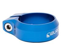 Burgtec aluminium seat clamp blue