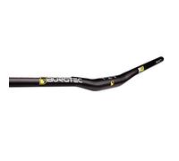 Burgtec RideWide DH Alloy Bars 35mm 15mm Rise Black