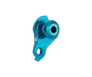 Burgtec udh turquoise blue aluminium derailleur hanger