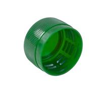Buri 100x Coperchio Per Petlinge Tappo a Vite Petling Plastica, Colore: Verde